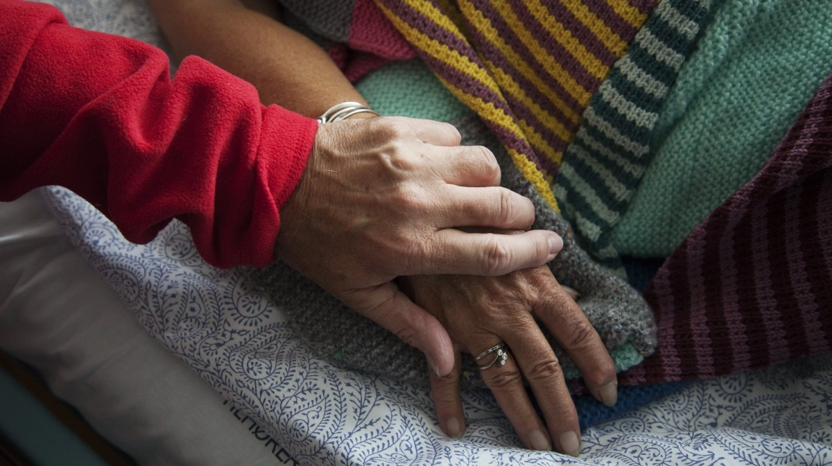 Flere end nogensinde i vågetjenestens 20-årige historie fik sidste år støtte af en våger i livets sidste timer. Foto: Marie Louise Munkegaard/Røde Kors