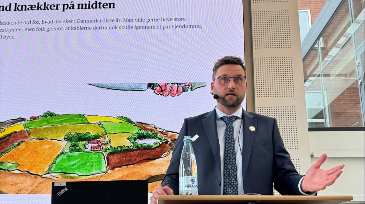 Niels Hauge Mikkelsen, formand for Bæredygtigt Landbrug. Foto: Morten Ipsen