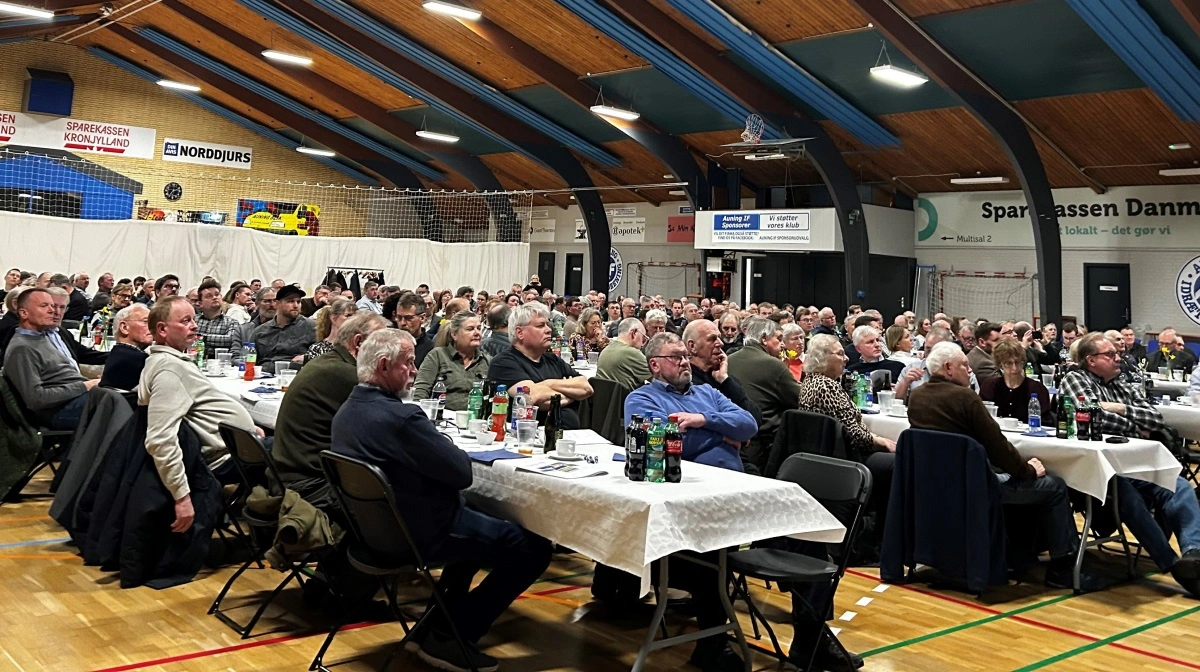 Med 228 deltagere, var der stor opbakning til generalforsamlingen i Djursland Landboforening tirsdag aften. 