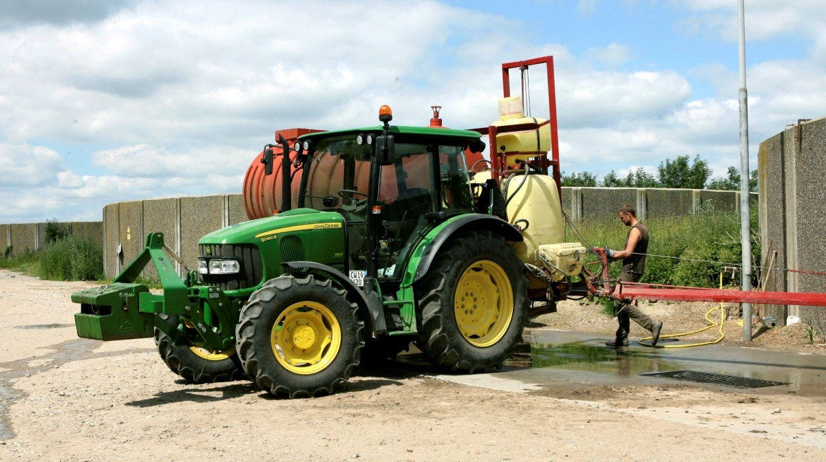 Poul Henning Petersen anbefalede, at man kigger på muligheden for samarbejde bedrifter imellem, når der skal investeres i fylde- og vaskeplads. Arkivfoto