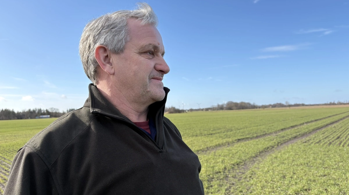 Han er vokset op kun et par stenkast herfra, den tidligere næstformand for Bæredygtigt Landbrug.