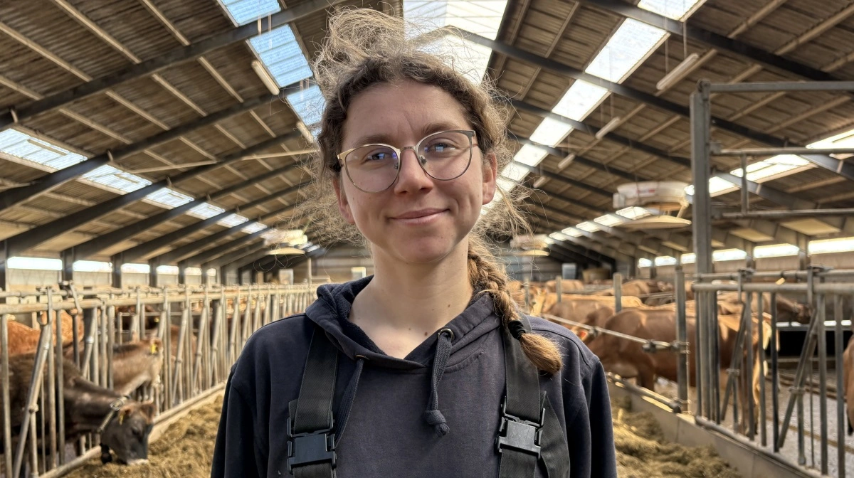 - Jeg håber, at EU kan være med til at skubbe Danmark i en god retning, så der ikke længere overimplementeres i så stor stil herhjemme, lyder det fra 22-årige Marie Rasmussen. Fotos: Christian Ingemann