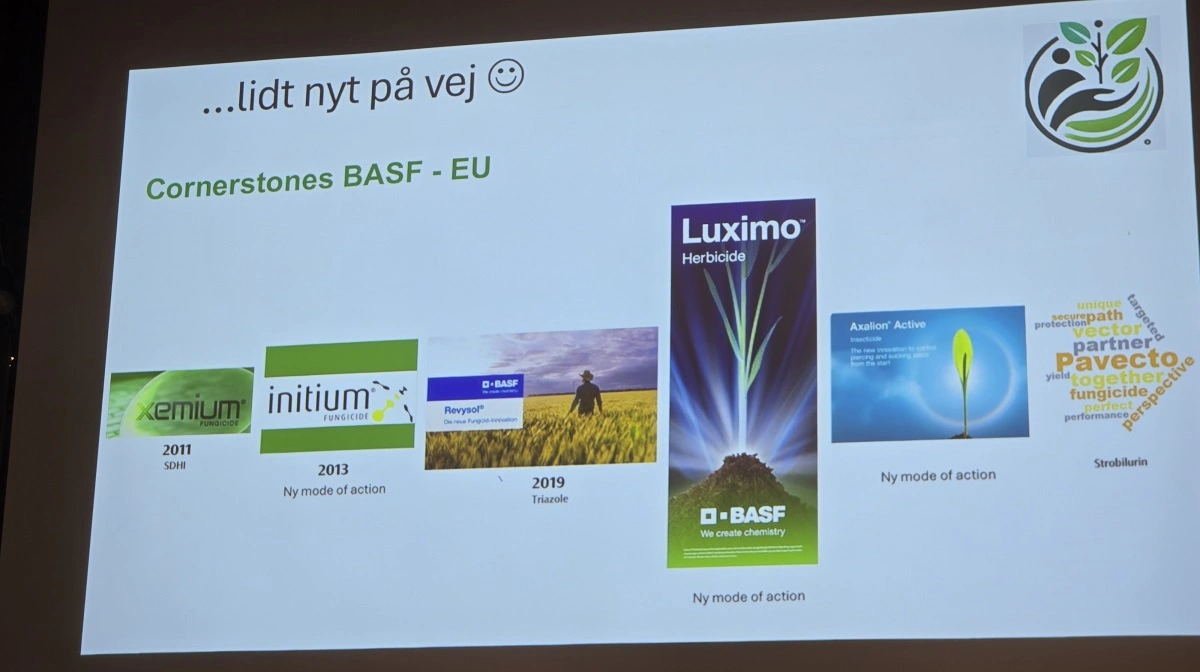 Disse nye planteværnsmidler, der er på vej mod en mulig godkendelse de nærmeste år, fremhæver Hans Jørgen Bak som særlig interessante.