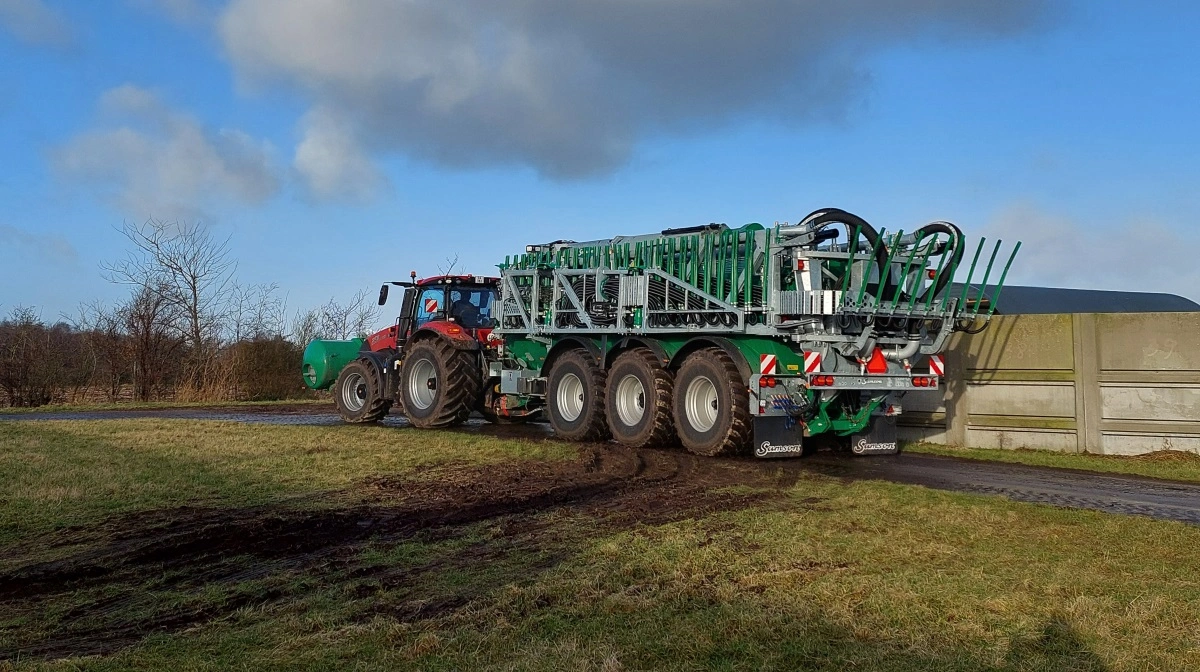Gylle til vårsæd bør udbringes så tæt på såtidspunktet som muligt, da en tidligere udbringning øger risikoen for kvælstofudvaskning, især på grovsandede jorder i nedbørsrige egne, understreger chefkonsulent Martin Nørregaard Hansen, Seges Innovation.