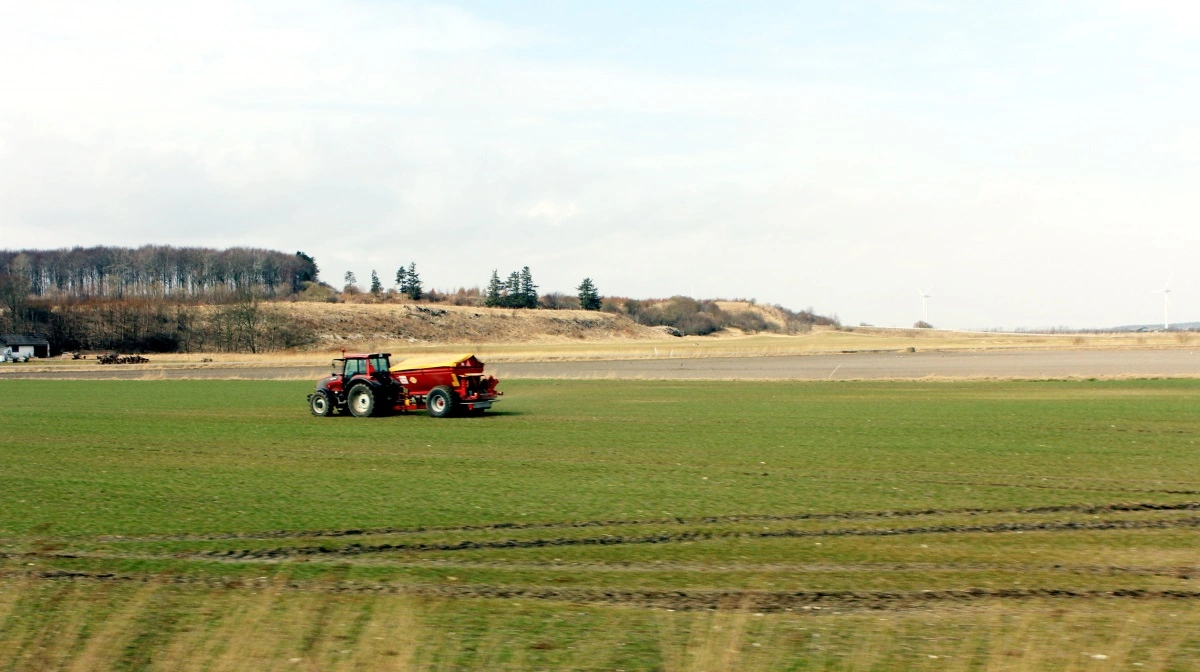 Kvælstofbehovet ligger på normalniveauet for sandjord og humus, mens lerjorden har en højere N-min-indhold end referencen, som er de foregående 11 år. Arkivfoto: Bøje Østerlund