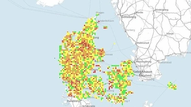 Det forkerte kort gav seerne indtryk af, at store dele af Danmark overskrider grænseværdien for nitrat i drikkevandet. Men kortet viste i virkeligheden noget helt andet. Det viste historiske fund af nitrat over 2 milligram pr. liter – ikke overskridelser af den gældende grænseværdi på 50 milligram pr. liter.