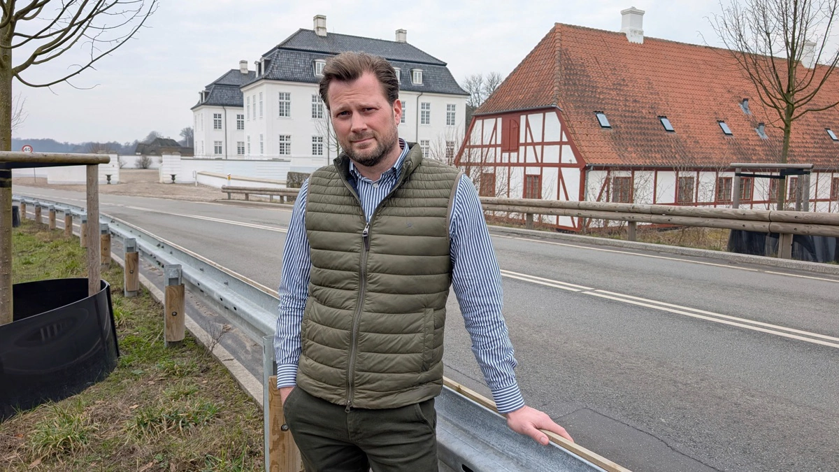 - Vi skal forholde os til den verden, vi lever i, selv om jeg synes, at der kommer lidt for meget lige nu og oveni hinanden, siger direktøren hos Hvidkilde Gods, Peter Borg Lange, om de mange politiske udfordringer. Fotos: Erik Hansen