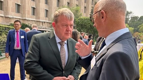 Svineproduktionen skal gå i en hel anden retning, hvis det står til Lars Løkke og Moderaterne. Men udspillet får en hård medfart. Arkivfoto: Jørgen P. Jensen