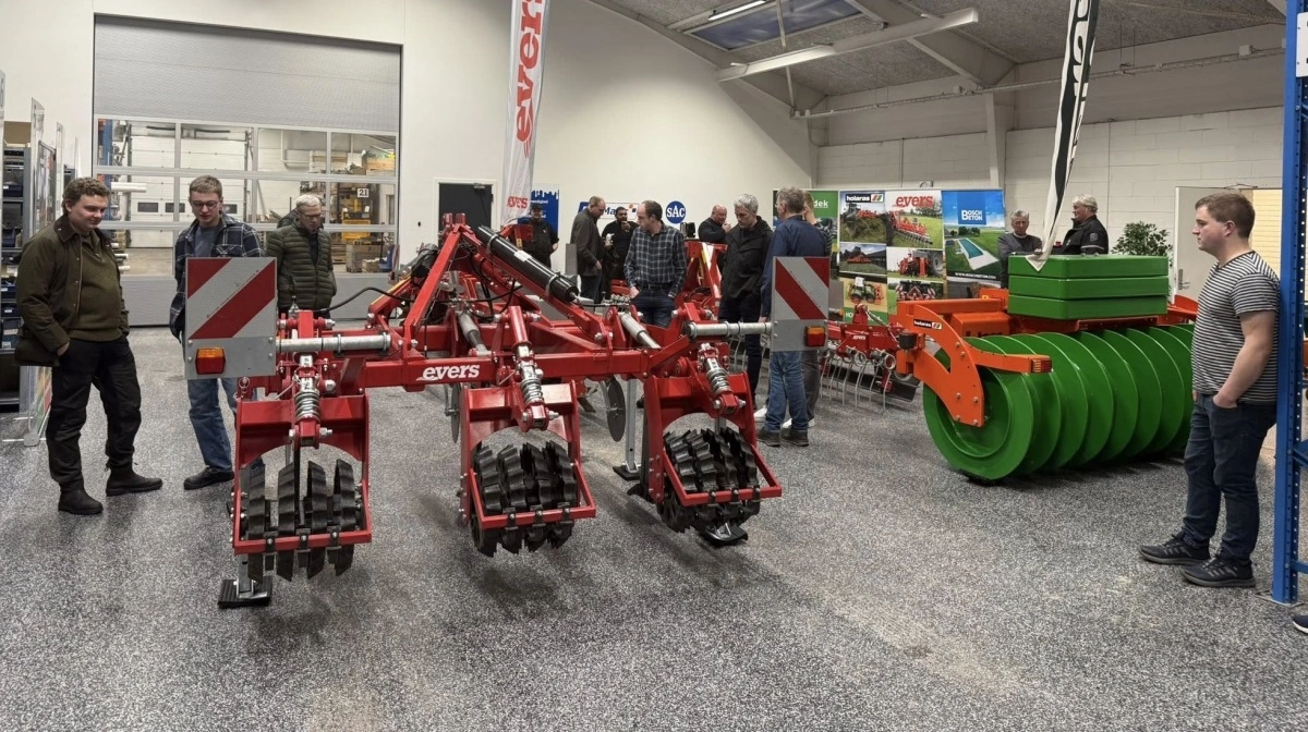 30 mælkeproducenter var med ved kundeaften hos ProMilking i Viborg. Foto: ProMilking