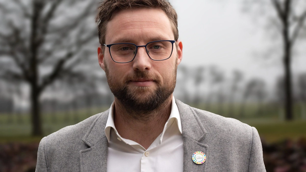 Niels Hauge Mikkelsen, formand for Bæredygtigt Landbrug. Arkivfoto