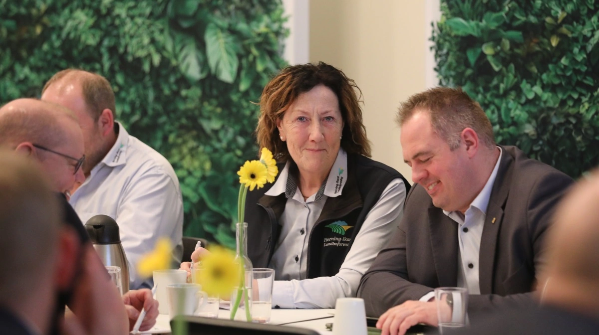 I den store sal ved Sagro var der plads til både grin og alvor. Fotos: Herning-Ikast Landboforening