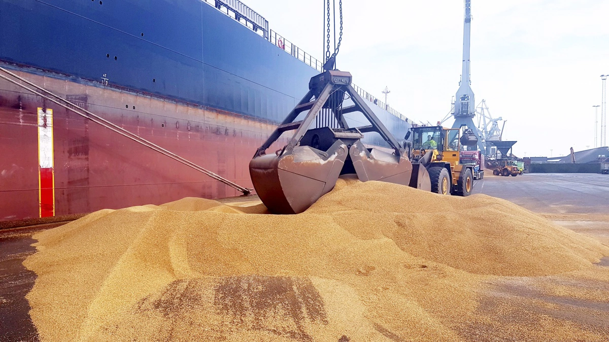 - De seneste års geopolitiske spændinger, stigende cybertrusler og ekstreme vejrforhold har vist, hvor sårbare forsyningskæder kan være, påpeger Dakofo. Arkivfoto DLG