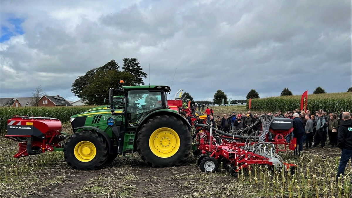 Radrensning kan være en god IPM-teknik mod resistent enårig rapgræs. Arkivfoto: Kasper Stougaard