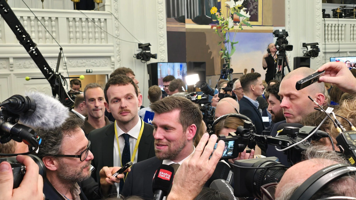 Efter en hektisk valgaften (billedet) går forhandlingerne om regeringsdannelsen nu i gang. Foto: Jørgen P. Jensen