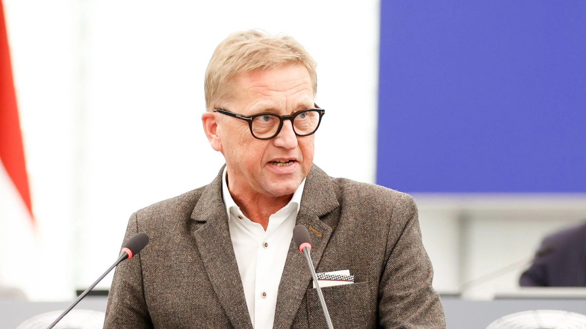 Asger Christensen opfordrer til at lade fakta råde over følelser i forhold til drikkevandet. Foto: European Union.