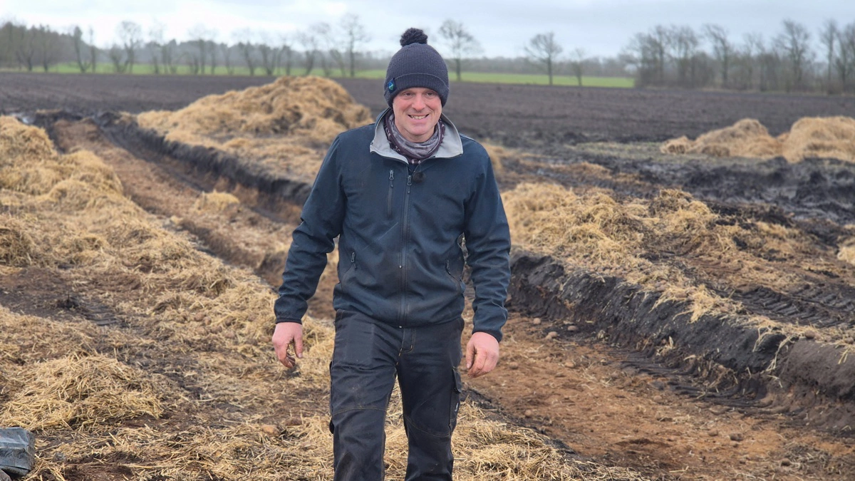 Jakob Gammelgaard må konstatere et tab på de kasserede kartofler på cirka 150.000 kroner. 
