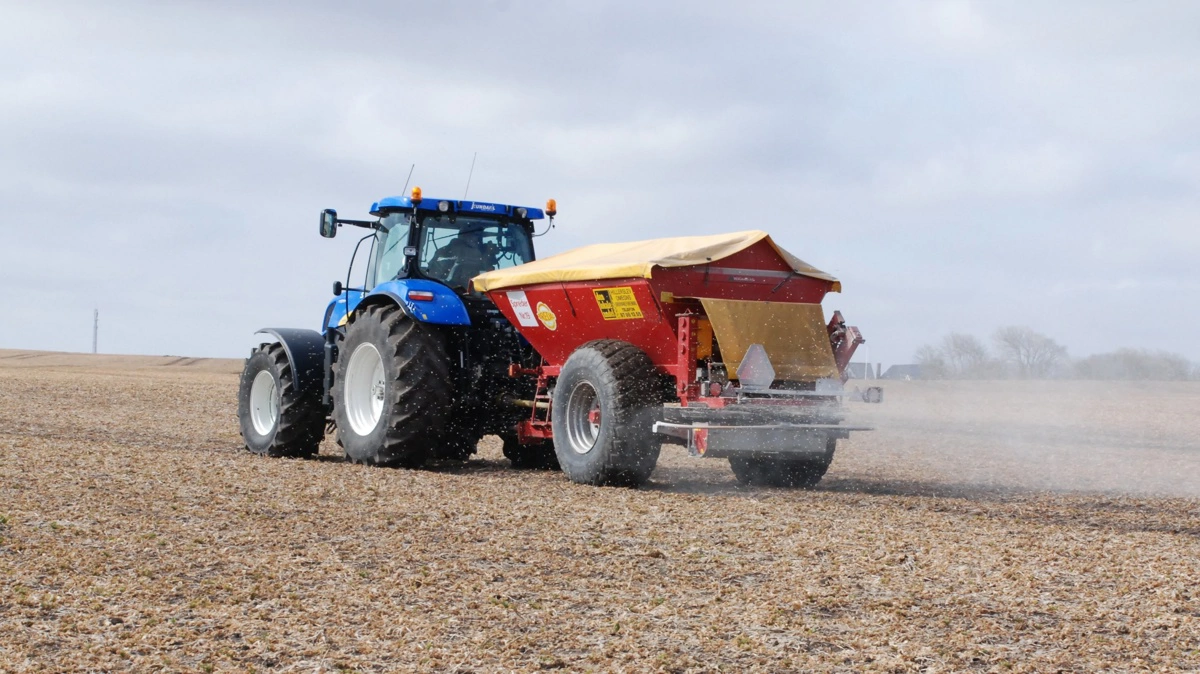 Priserne på Urea er også langt fra 2022, lyder det i analysen. Arkivfoto