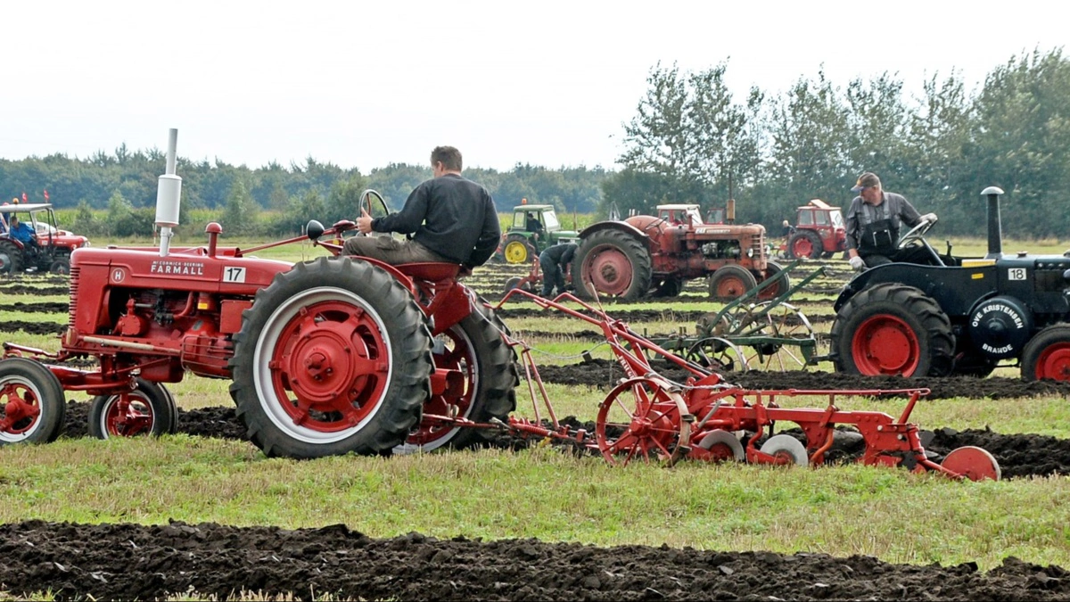 Arrangementet samler både erfarne pløjere og nye deltagere. Arkivfoto