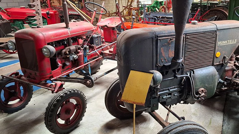 På museet kan man følge landbrugets udvikling gennem maskinerne, der ændrede både produktion, økonomi og samfund.