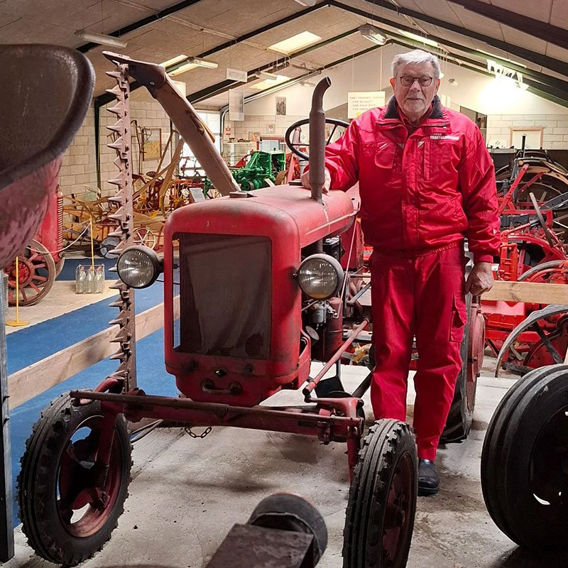 - Man kan ikke forstå Valtra uden at forstå det, der kom før. Det er flere historier, der smelter sammen, forklarer Hans Larsen.