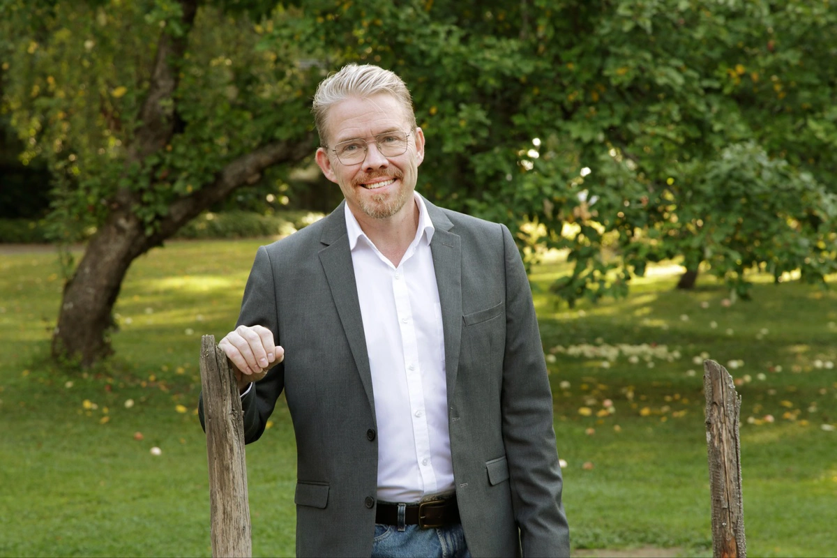 Jari Karlsson er adm. direktør og medstifter af Happy Plant Protein.