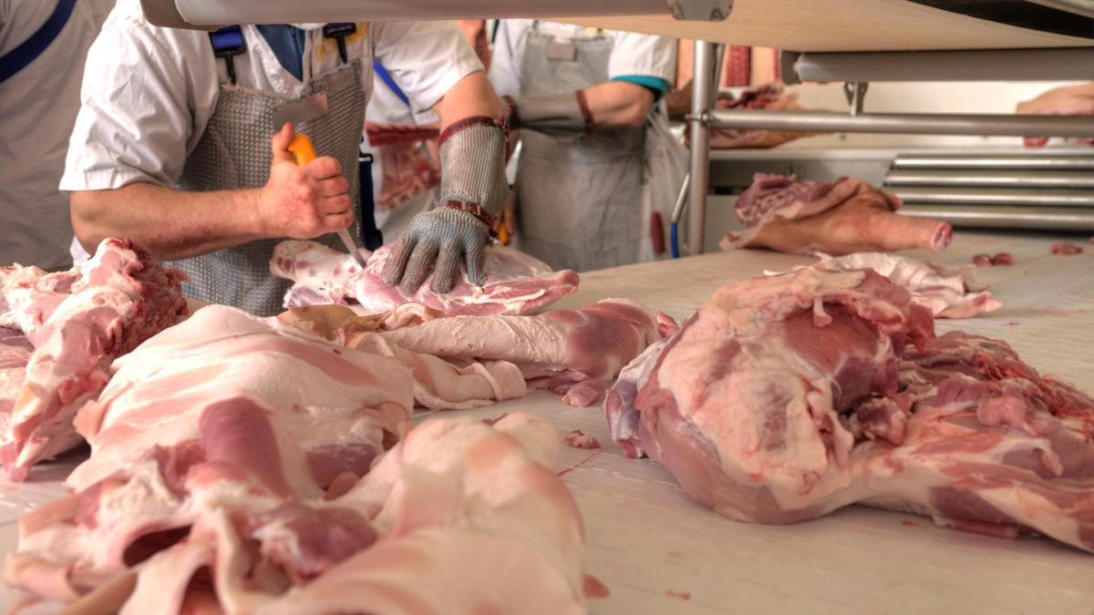 Faldende eksport til Asien skyldes især et fald i eksporten af svinekød. Foto: Colourbox