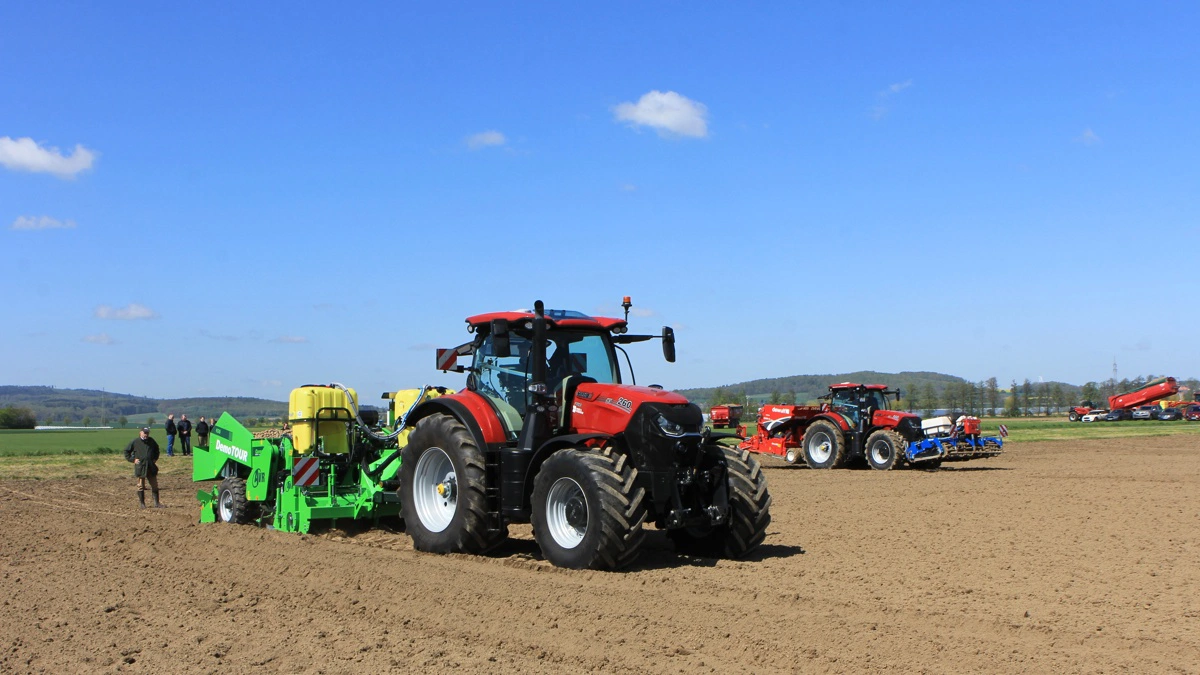 Case IH er teknikpartner for årets arrangement syd for Hannover. 
