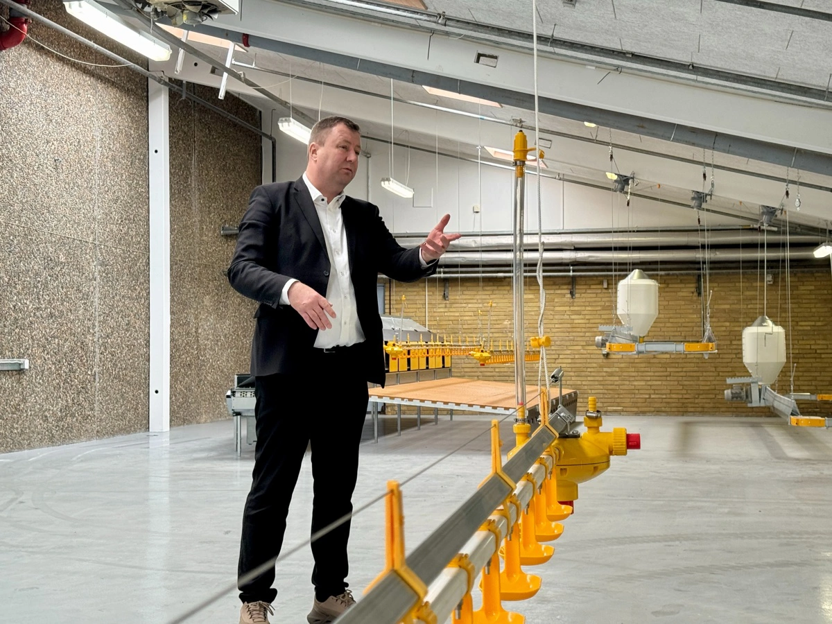 Anders Kristian Andersen er adm. direktør i Landmeco. Foto: Mikael Sand