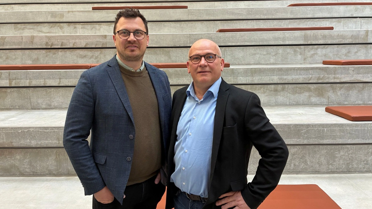 Jesper Arnth (t.v.) og Anders Peter Jensen udgør formandskabet i L&F Kvæg. Fotos: L&F