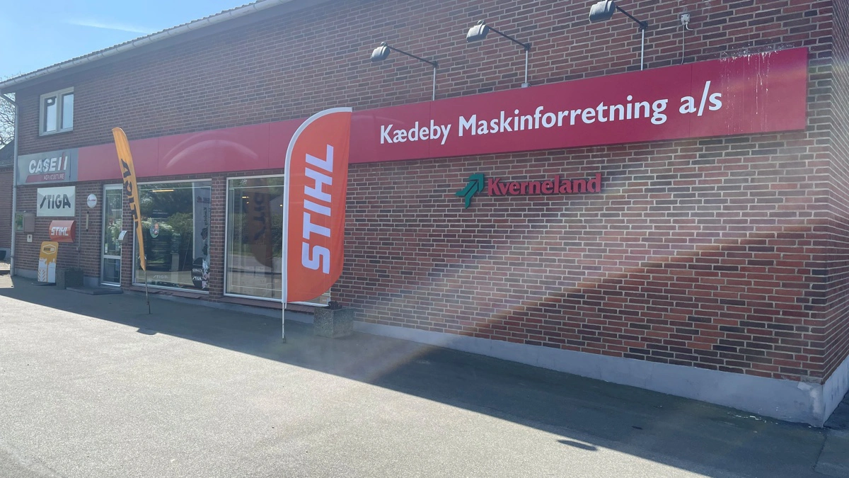 Med virkning fra nytår overtog HCP Maskincenter aktiviteterne i Kædeby Maskinforretning på Langeland. Foto: Mogens Olsen