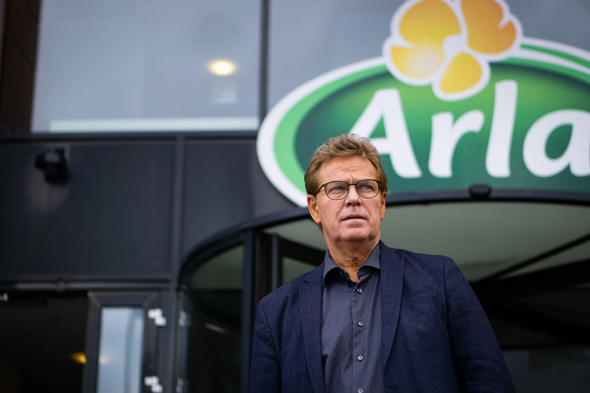 Peder Tuborgh forbliver adm. direktør i det nye fusionerede mejeriselskab.