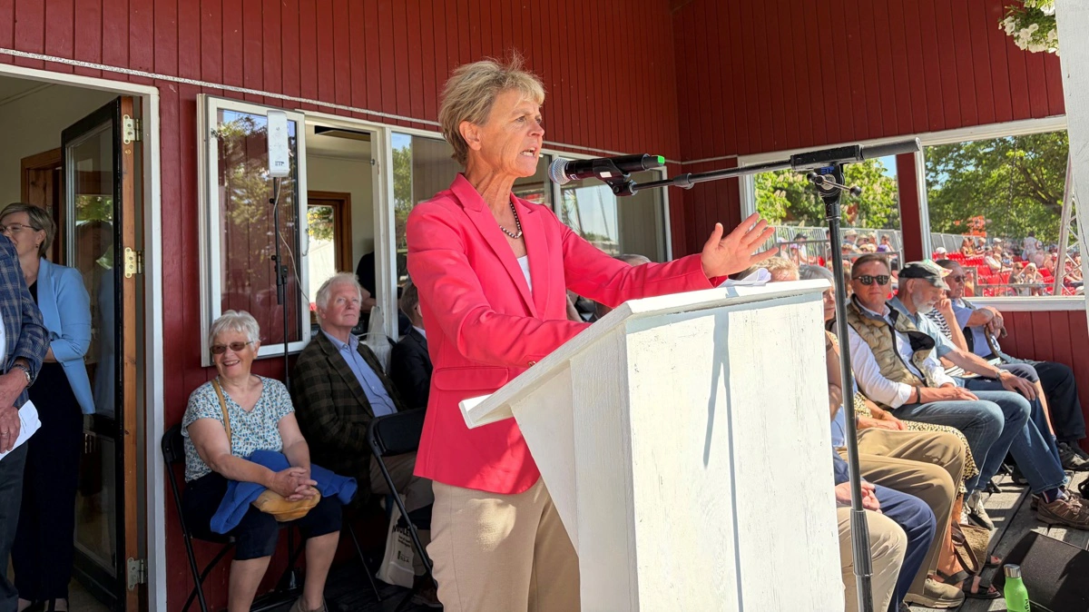 Lykke Friis åbnede fredag Roskilde Dyrskue med en tale om geopolitisk uro, Europas betydning og de udfordringer, som dansk landbrug står over for.
