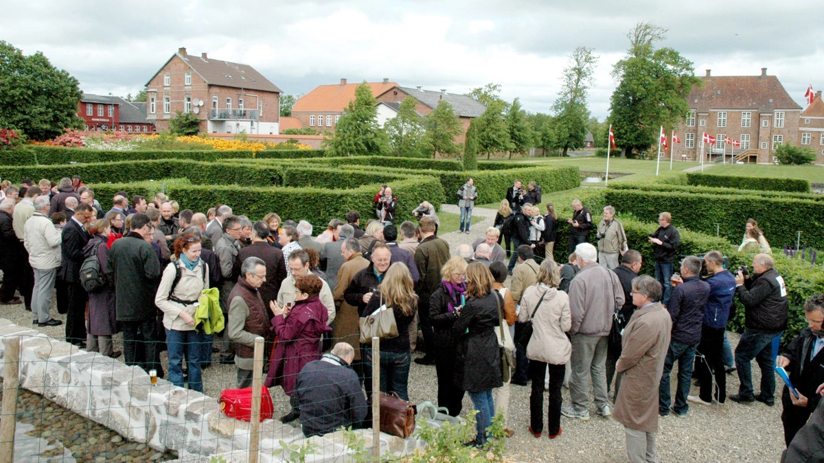 Der er mulighed for at besøge 54 slotte og herregårde over hele landet på Herregårdenes Dag den 16. august. Her ses Gram Slot. Arkivfoto