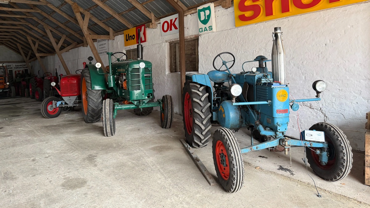 Alle farver er repræsenteret i Jens Ole Rasks egen samling, og det bliver også tilfældet til Haubro Traktortræf, hvor forventningen er, at 200 eller flere traktorer dukker op. 
