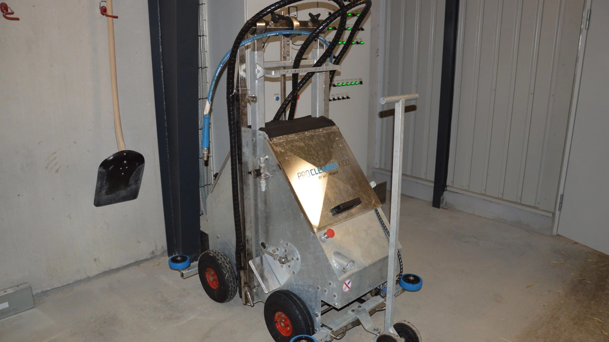 Washpower har i dag over 900 robotter i drift i Danmark. Arkivfoto: Camilla Bønløkke
