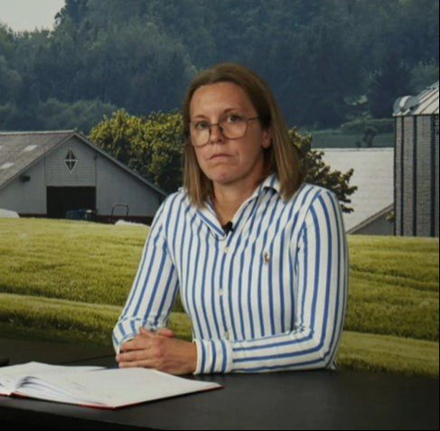 Chefkonsulent Nanne Hellum Kristensen, Seges Innovation, gennemgik på et webinar for nylig, hvordan afgrødevalg, plantedække og gødningsstrategi kan påvirke kvælstofudledningen på bedriftsniveau. Skærmfoto: Henriette Lemvig
