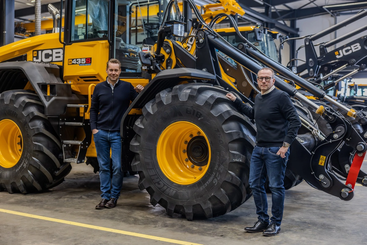 Fra venstre: Adm. direktør Dan Hamann og driftsdirektør Morten Kyed i Brøns Group. Foto: Brøns Group
