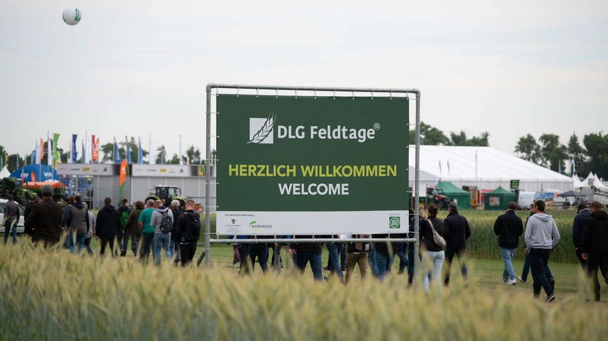 DLG Feldtage afvikles hvert andet år på skiftende lokaliteter i Tyskland. I 2028 er det i Kassel. Foto: DLG