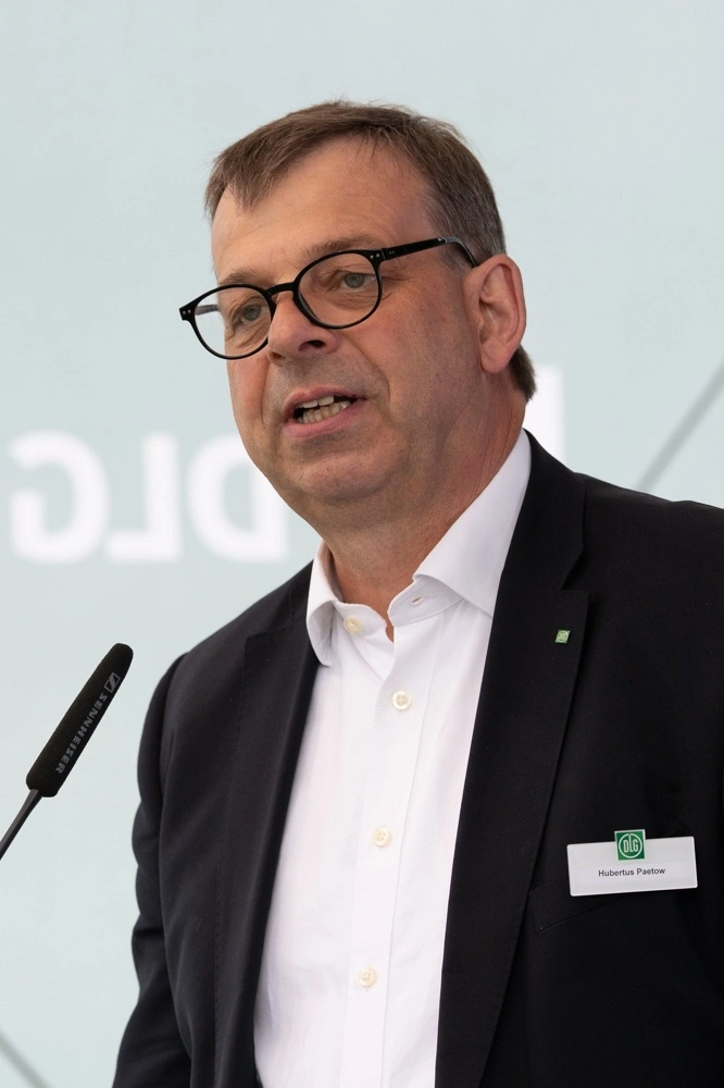 DLG's præsident, Hubertus Paetow, understregede, at man ikke samles på DLG Feldtage for at vente på retning fra politikerne, men for at bevæge sig fremad på egen hånd. Foto: DLG
