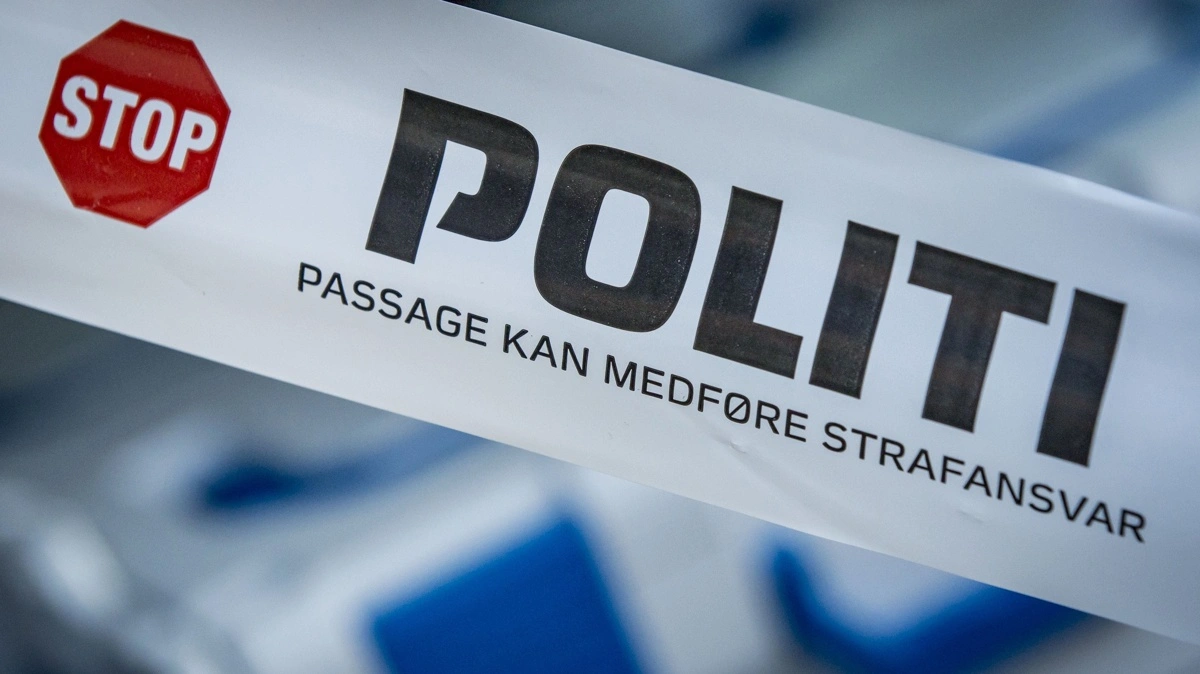 Uheldet betød, at vejen måtte spærres. Arkivfoto: Rigspolitiet