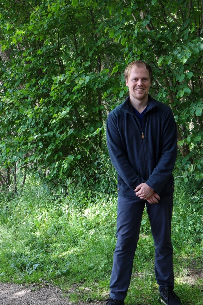 Jagt- og naturrådgiver Christoffer Toft Hviid Jensen, Patriotisk Selskab tilbyder at lave et naturtjek på din ejendom. Foto: Patriotisk Selskab