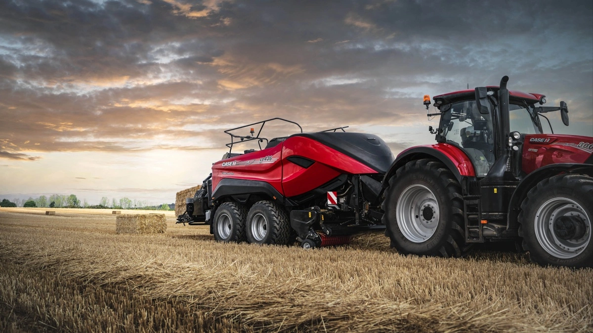 Case IH LB 436 HD Pro er en storballepresser. Til modelår 2027 får LB4- og LB6-serierne blandt andet nyt Rotor Feeder-tilvalg, op til 57 knive og ændret drivlinje. 