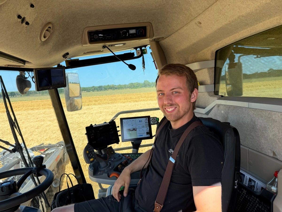 Oliver Holm er i en alder af 27 år allerede veteran ved HSH Agro - i maj kunne han fejre 10-års jubilæum. 