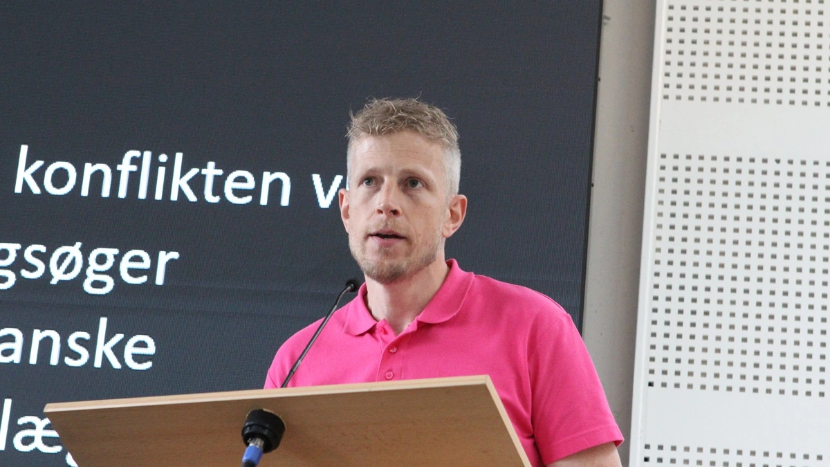 Danske Svineproducenter retter skarp kritik af Danish Crown efter endnu et fald i slagtegrisenoteringen. Her ses foreningens formand, Jeppe Bloch. Arkivfoto: Anne Wolfenberg