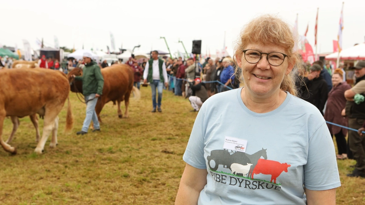 - Regnen giver naturligvis en anden stemning, men vi og udstillerne havde en god dag, lød det fra dyrskueformand Karen Kjær efter årets udgave af Ribe Dyrskue.