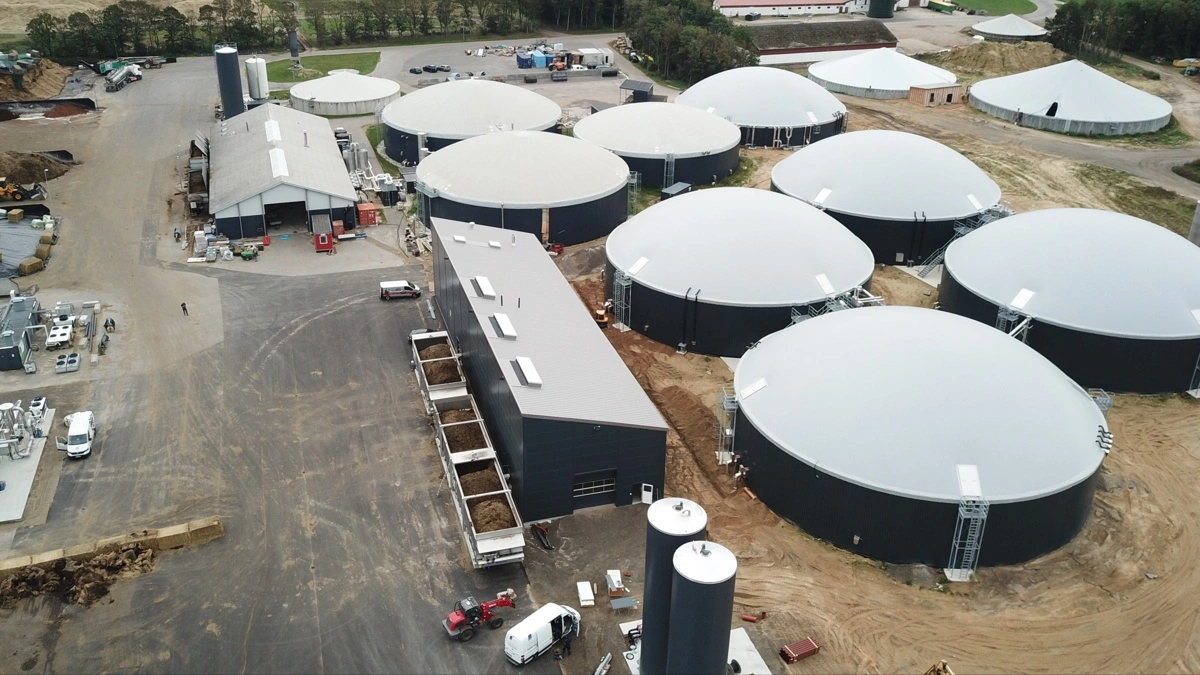 I forvejen er Sindal Biogas ganske veludbygget, men med et lån sikret på 182 millioner kroner er der udsigt til en betydelig udbygning af produktionen på det nordjyske anlæg. Arkivfoto