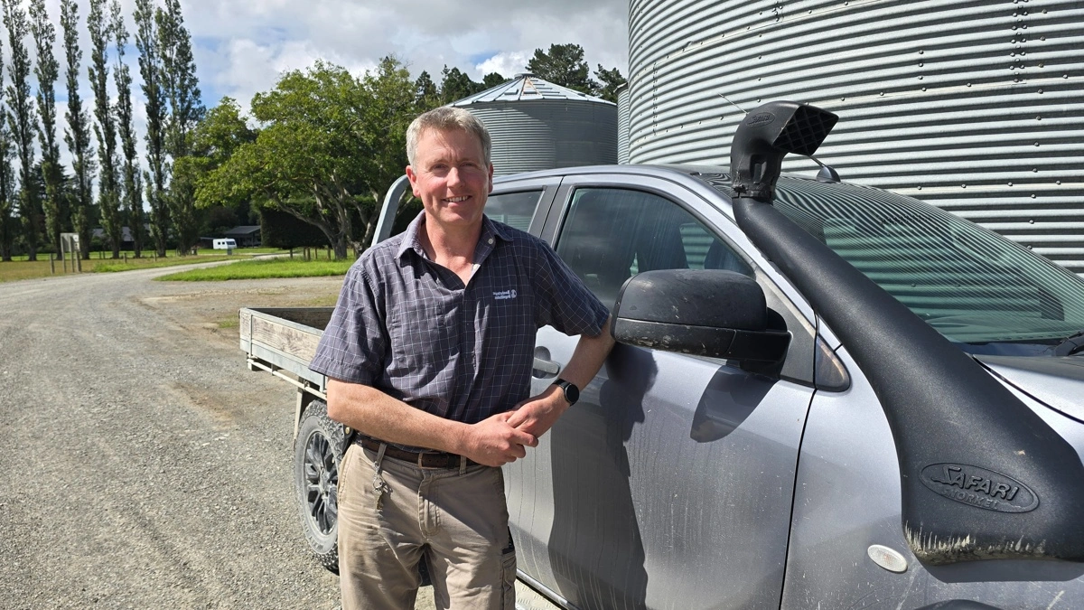 John McCaw er formand for de newzealandske frøavlere. Han besøger ofte Danmark og sin danske formandskollega, Troels Prior Larsen, formand for Frøsektionen i L&F. Foto: Jørgen P. Jensen