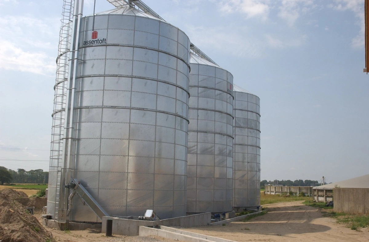 Assentoft Silo mærker stadig en stor interesse fra landbruget for nye projekter, ligesom det også er tilfældet med kunder i udlandet. Arkivfoto: Michael Keller