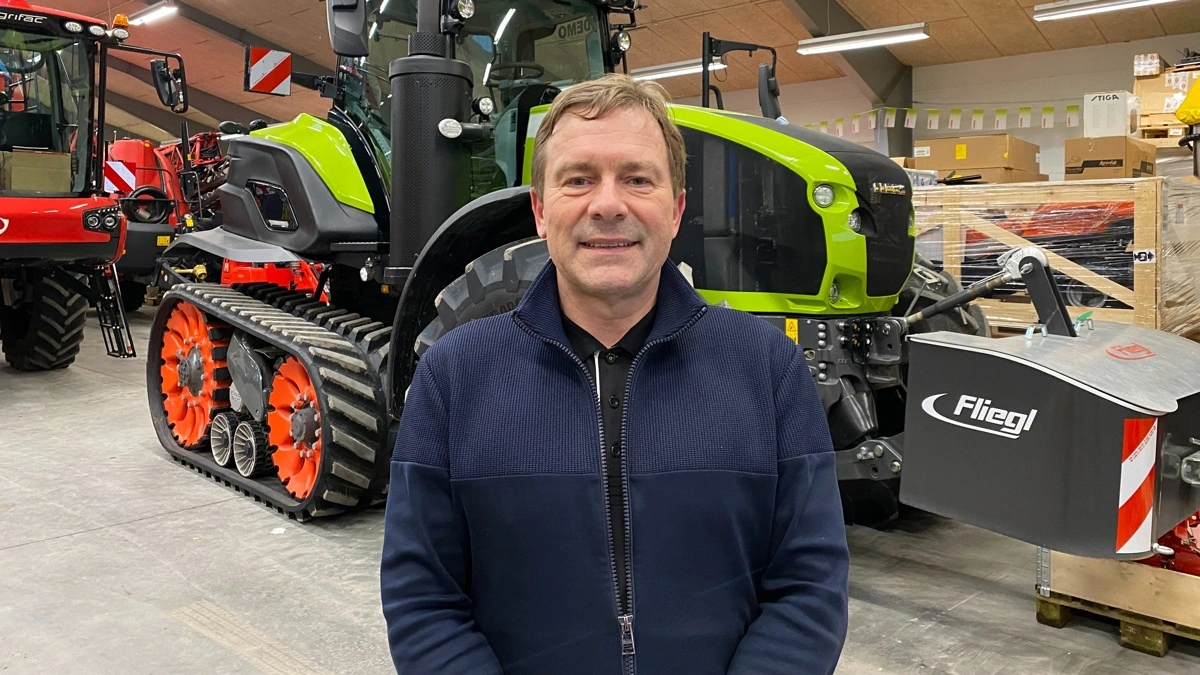 Dann Nielsen fratræder Danish Agro Machinery og starter igen som selvstændig maskinhandler trods et presset marked. Arkivfoto