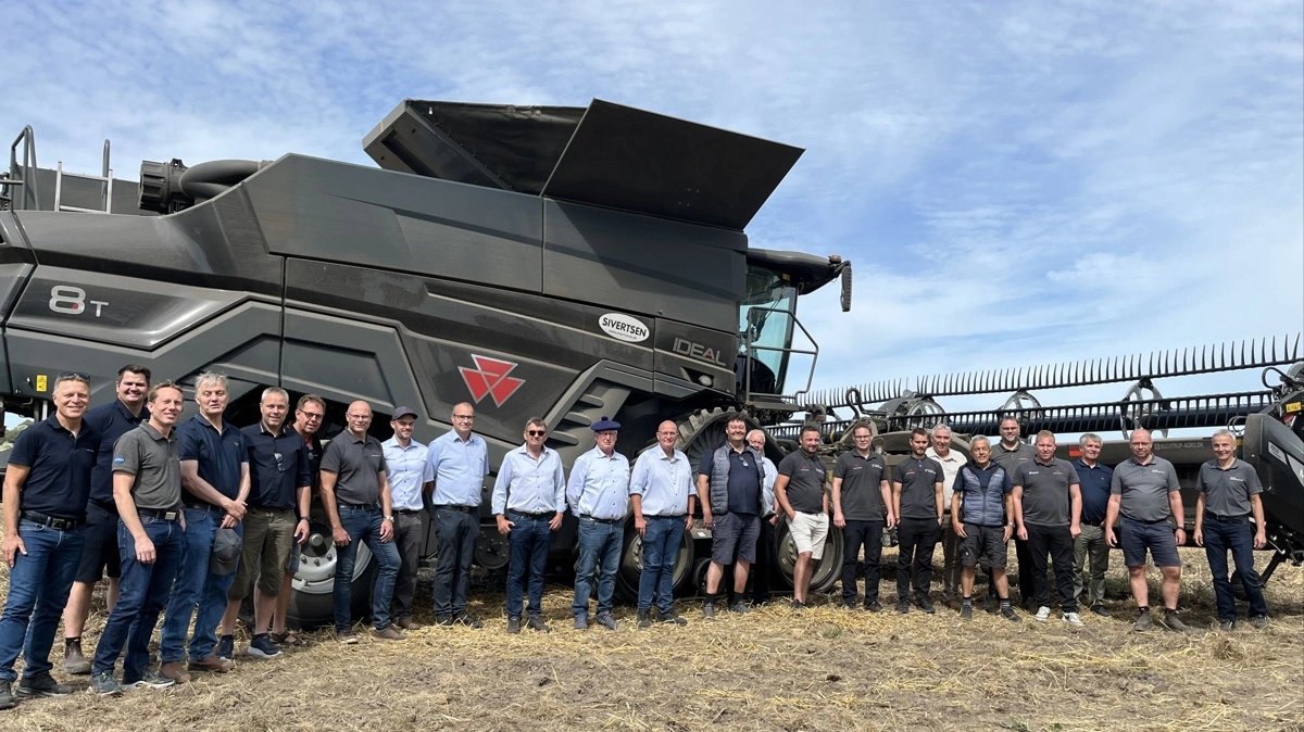 Massey Ferguson stiller på Agromek med alle danske forhandlere. Pressefoto